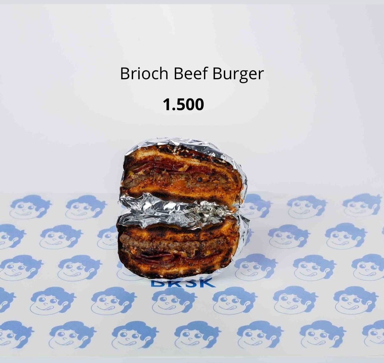 Brioch Beef Burger