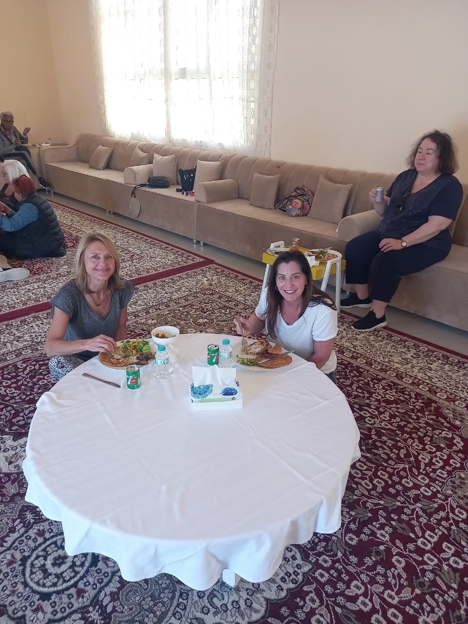 Lunch with Omani family